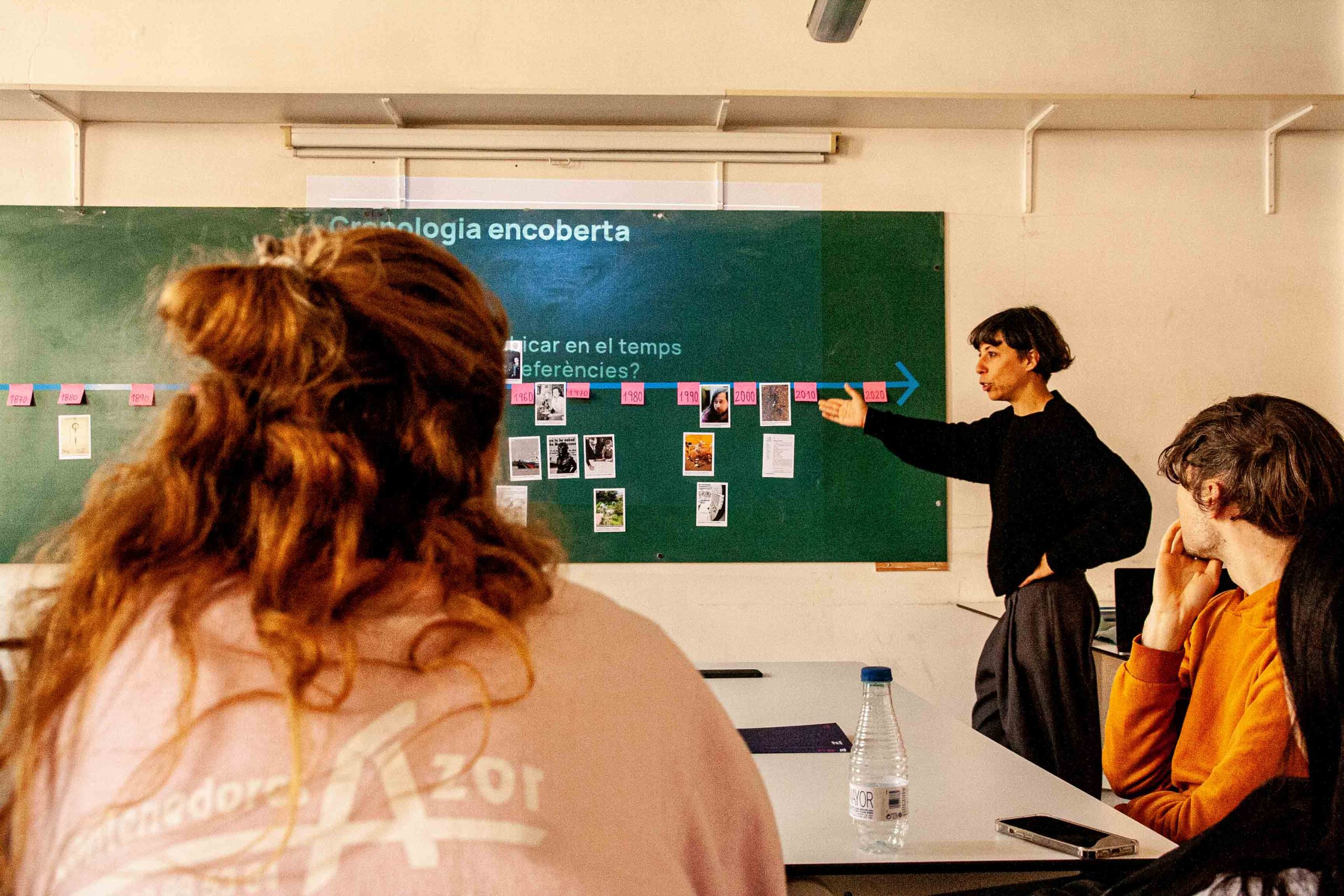 CRIT a l'aula. Llotja Escola Superior de Disseny de Barcelona